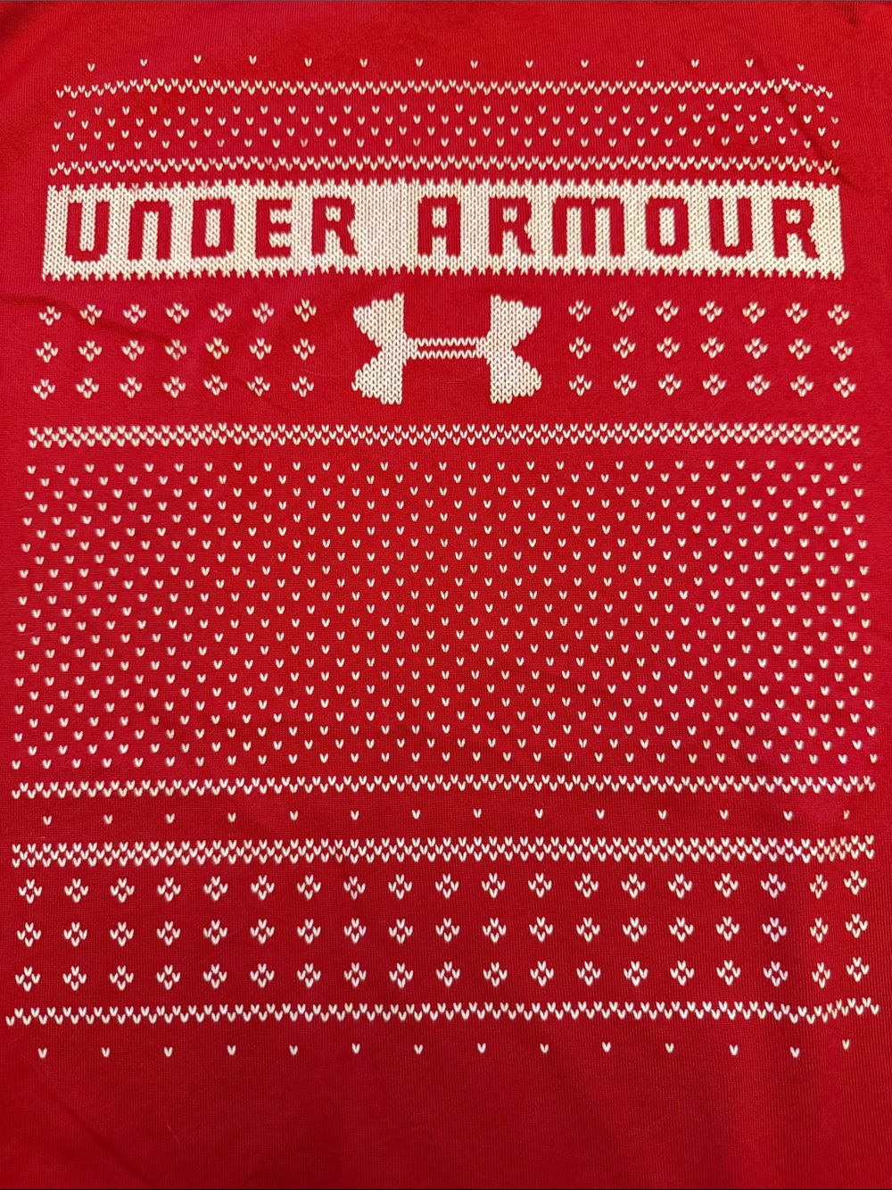 Under Armour Red Short-Sleeve Graphic Performance Tee - Picture 3 of 5